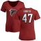 Women's Arnold Ebiketie Name & Number Slim Fit T-Shirt - Red
