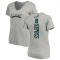 Women's Arryn Siposs Backer V-Neck T-Shirt - Ash