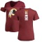 Women's Art Monk Backer Slim Fit T-Shirt - Maroon