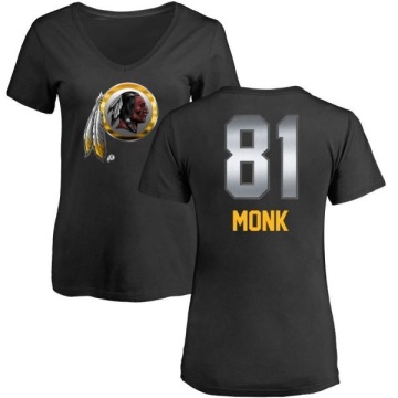 Women's Art Monk Midnight Mascot T-Shirt - Black