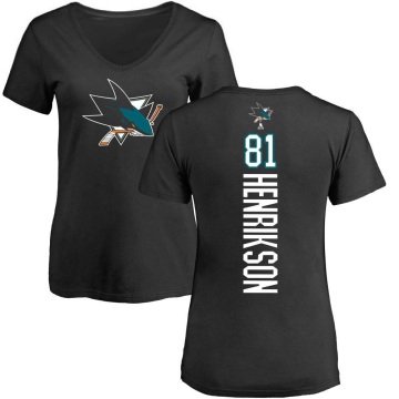 Women's Arvid Henrikson Backer T-Shirt - Black