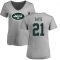Women's Ashtyn Davis Name & Number Slim Fit T-Shirt - Ash