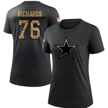 Women's Asim Richards 2020 Salute To Service Performance T-Shirt - Black