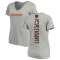 Women's Austen Pleasants Backer V-Neck T-Shirt - Ash