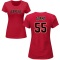Women's Austin Adams Name & Number T-Shirt - Crimson