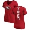 Women's Austin Bryant Backer Slim Fit T-Shirt - Red