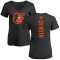 Women's Austin Voth Backer Slim Fit T-Shirt - Black