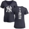 Women's Babe Ruth Backer Slim Fit T-Shirt - Navy