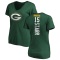 Women's Bart Starr Backer Slim Fit T-Shirt - Green