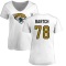 Women's Ben Bartch Name & Number Slim Fit T-Shirt - White