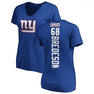 Women's Ben Bredeson Backer Slim Fit T-Shirt - Royal