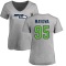 Women's Benson Mayowa Name & Number Slim Fit T-Shirt - Ash