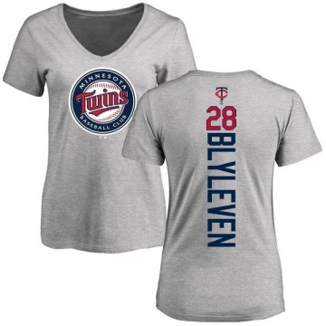 Women's Bert Blyleven Backer Slim Fit T-Shirt - Ash
