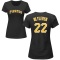 Women's Bert Blyleven Name & Number T-Shirt - Black