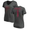 Women's Bijan Robinson One Color T-Shirt - Ash