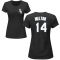 Women's Bill Melton Name & Number T-Shirt - Black