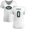 Women's Billy Turner Name & Number Slim Fit T-Shirt - White