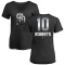 Women's Bip Roberts Midnight Mascot V-Neck T-Shirt - Black