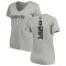 Women's Blake Grupe Backer V-Neck T-Shirt - Ash