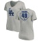 Women's Blake Treinen RBI Slim Fit V-Neck T-Shirt - Heathered Gray