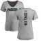 Women's Bo Melton Backer V-Neck T-Shirt - Ash