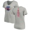 Women's Bob Boone Backer Slim Fit T-Shirt - Ash