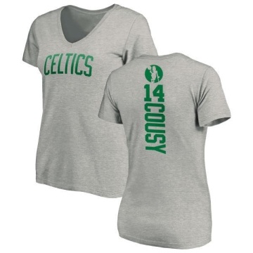 Women's Bob Cousy Backer T-Shirt - Ash