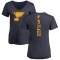Women's Bob Plager One Color Backer T-Shirt - Navy