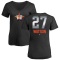 Women's Bob Watson Midnight Mascot V-Neck T-Shirt - Black