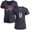 Women's Bobby Cox Backer Slim Fit T-Shirt - Navy