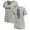 Women's Boston Scott Backer V-Neck T-Shirt - Ash