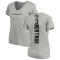 Women's Brad Nortman Backer V-Neck T-Shirt - Ash