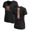 Women's Brad Robbins Backer Slim Fit T-Shirt - Black