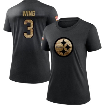 Women's Brad Wing 2020 Salute To Service Performance T-Shirt - Black