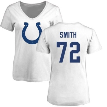Women's Braden Smith Name & Number Slim Fit T-Shirt - White