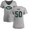 Women's Bradlee Anae Name & Number Slim Fit T-Shirt - Ash