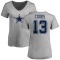 Women's Brandin Cooks Name & Number T-Shirt - Ash