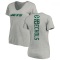 Women's Brandin Echols Backer V-Neck T-Shirt - Ash