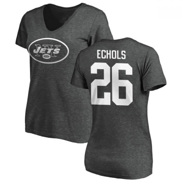 Women's Brandin Echols One Color T-Shirt - Ash