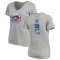 Women's Brandon Belt Backer Slim Fit T-Shirt - Ash