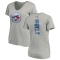 Women's Brandon Belt Backer Slim Fit T-Shirt - Ash