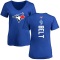 Women's Brandon Belt Backer Slim Fit T-Shirt - Royal