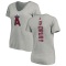 Women's Brandon Drury Backer Slim Fit T-Shirt - Ash