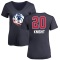 Women's Brandon Knight Name and Number Banner Wave V-Neck T-Shirt - Navy