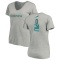 Women's Brandon Pili Backer V-Neck T-Shirt - Ash