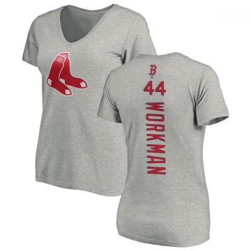 Women's Brandon Workman Backer Slim Fit T-Shirt - Ash