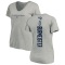 Women's Braxton Burmeister Backer V-Neck T-Shirt - Ash