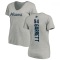 Women's Braxton Garrett Backer Slim Fit T-Shirt - Ash