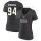 Women's Brayden Pachal Heather 2023 Western Conference Champions V-Neck T-Shirt - Charcoal