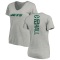 Women's Breece Hall Backer V-Neck T-Shirt - Ash
